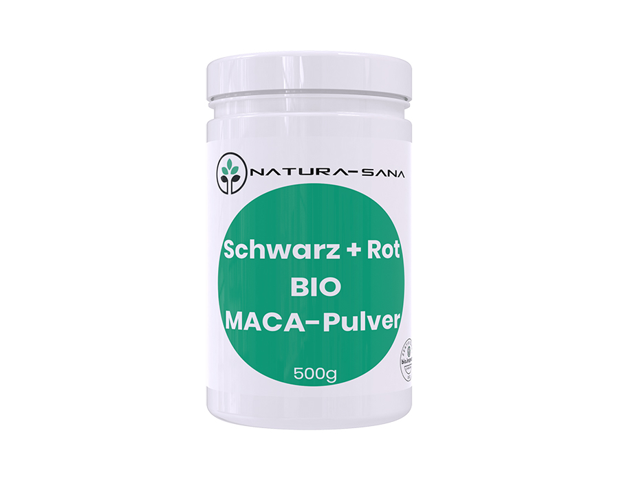 Bio Maca Rot & Schwarz  / Pulver / 500gr