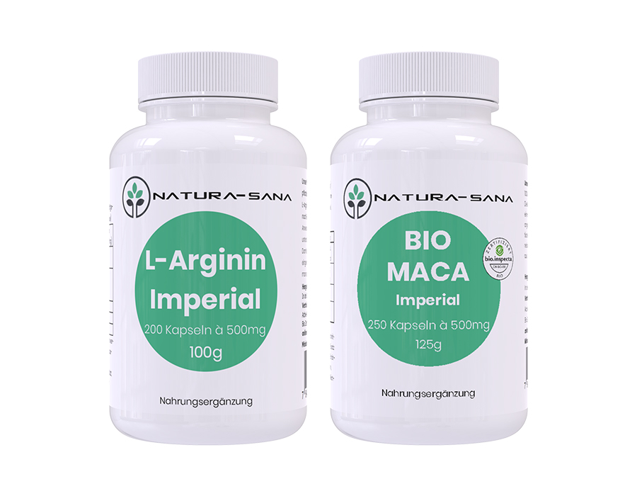 SET L-Arginin (V9120) & Bio Maca Imperial (V9121)