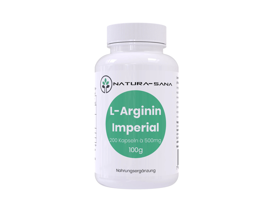 L-Arginin Imperial / 200 Kapseln / 100gr.