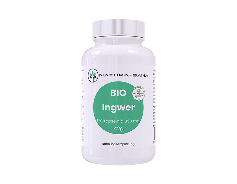 Bio Ingwer / 120 Kapseln / 42gr (V9172)