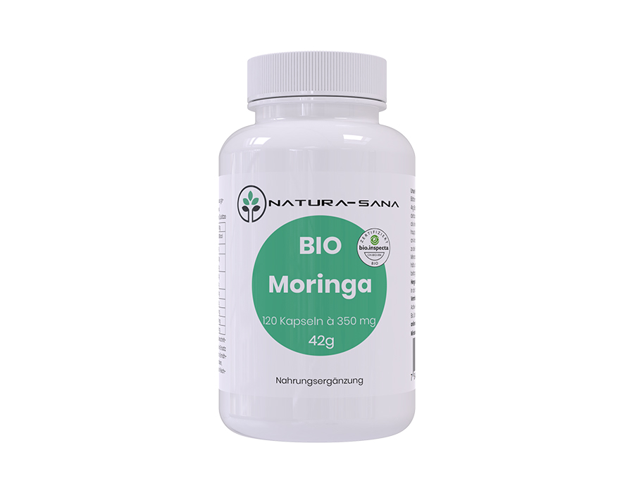 Bio Premium Moringa / 120 Kapseln / 36gr 