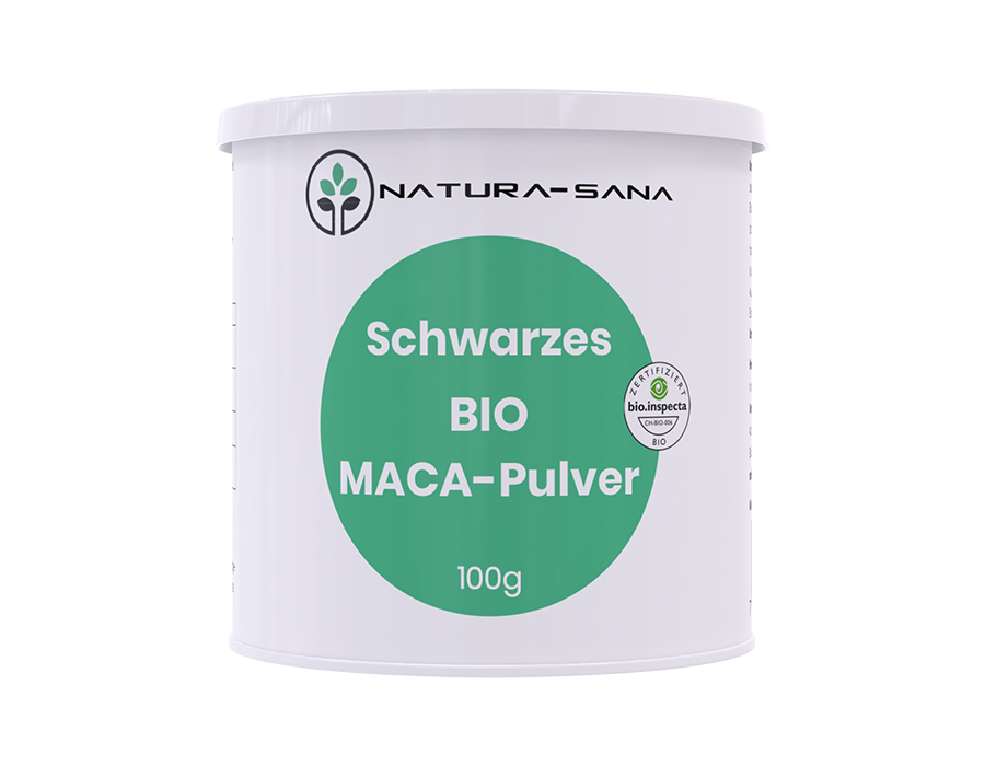 Schwarzes Bio Maca  / Pulver / 100gr