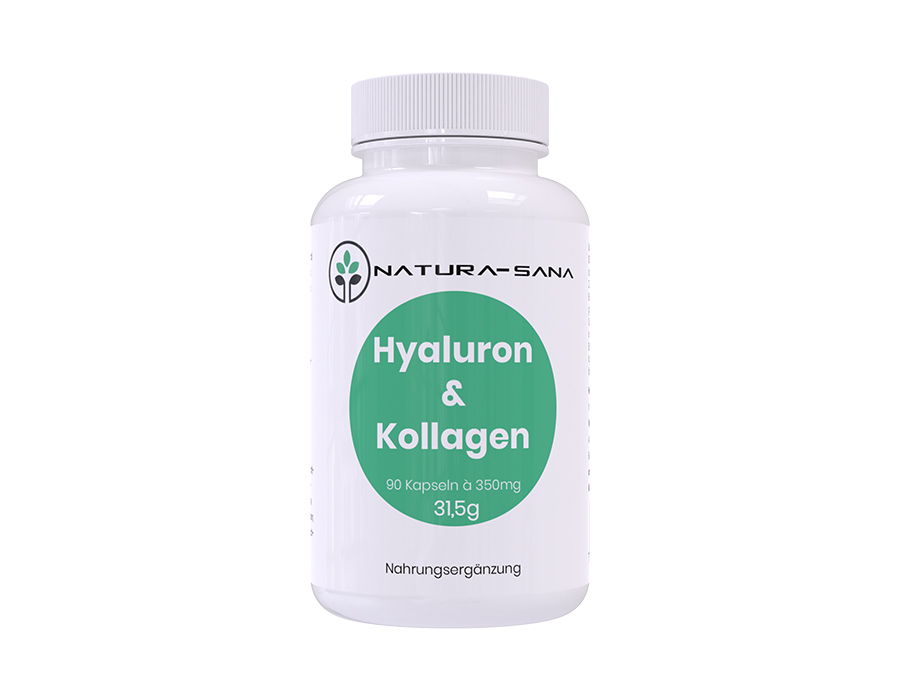 Hyaluron & Kollagen / 90 Kapseln / 31.5GR