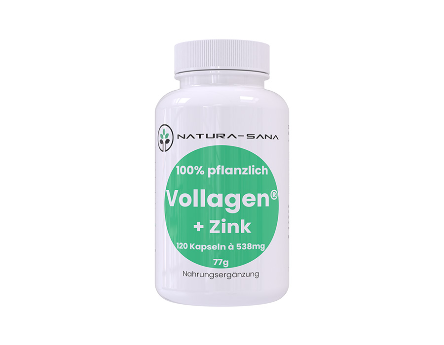 Vollagen® + Zink 100% pflanzlich, 120 Kapseln à 538mg