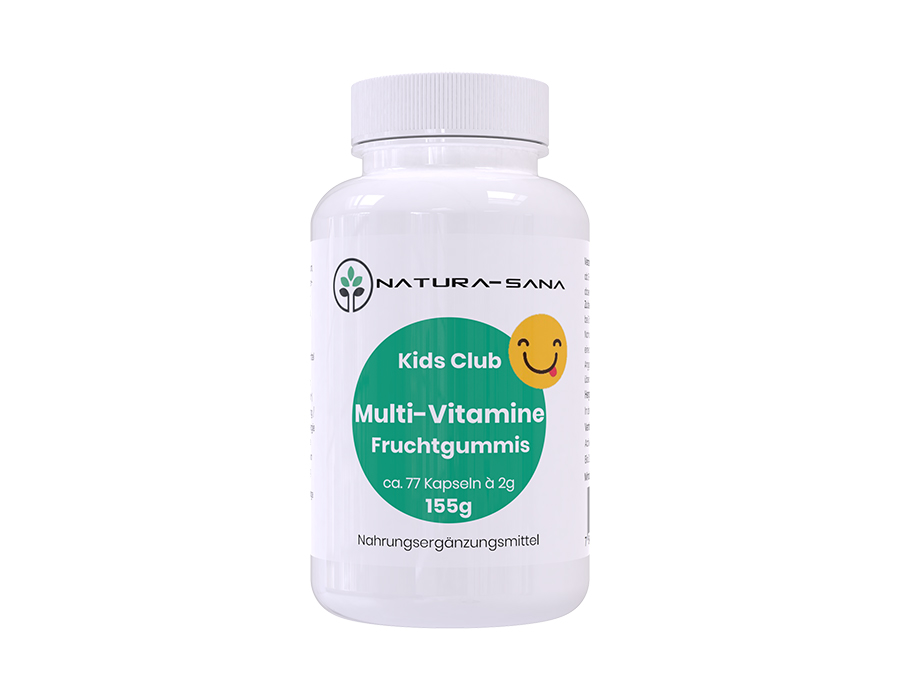 Vitamine für Jung und Alt / 77 Kapseln / 155gr Immunsystem - Kinder im Wachstum