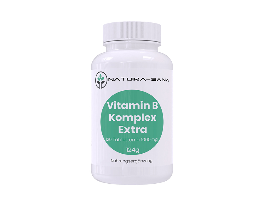 Vitamin B-Komplex Extra / 120 Tabletten / 124gr 